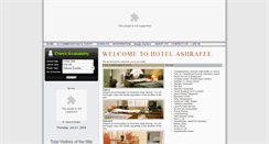 Desktop Screenshot of hotelashrafee.com